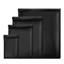 Faraday Bag 4 Pack   Waterproof  Fireproof Signal Blocking Pouch for Laptop,...