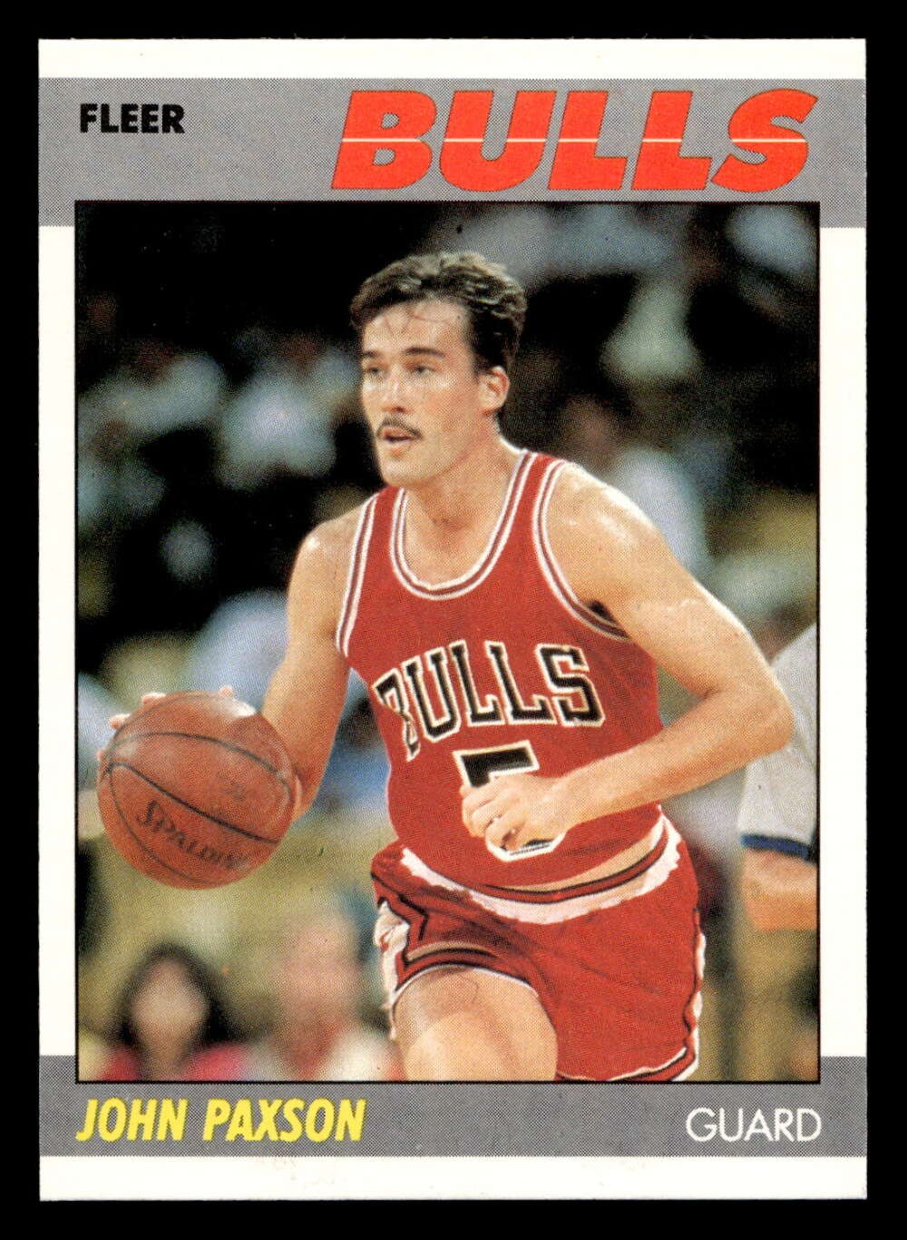 1987-88 Fleer #83 John Paxson NM-Mint RC Rookie Bulls Basketball