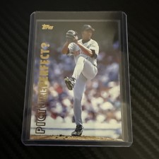 Topps 1998 Pedro Martinez Picture Perfect? P3 Insert Baseball Card Red Sox