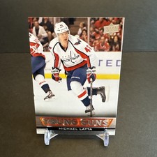 2013-14 Upper Deck YOUNG GUNS Hockey #213 Michael Latta CAPITALS EX/NM