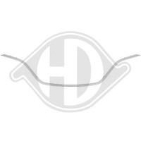 Blende KüHlergitter Diederichs 4467042 FüR Renault Unten