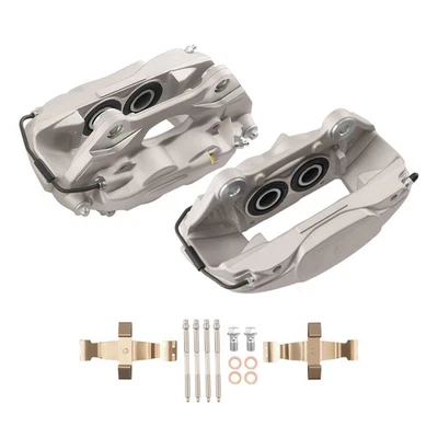 Front Disc Brake Calipers Set for Porsche Macan 2015-2020 95B615123F 95B615124F - Bild 1 von 4
