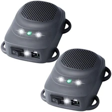 Under Hood Rodent Repellent for Car Engine with Strobe Lights Ultrasonic Mous...