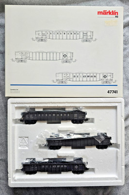    Märklin 47741 Gondola Set   Erie Lackawanna   