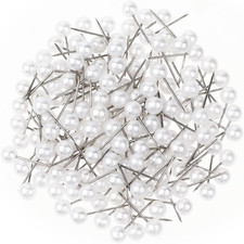 150 PCS Pearl Push Pins Pearl-Head Map Pins with Storage Case Decorative Tacks r