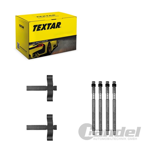 Textar MONTAGE-SATZ BremsbelÄGe ZubehÖR Hinten Passend FüR Tesla Model | 8255180-image