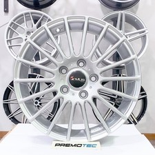 4 cerchi AVUS AC-M03 6,5x16 5 x 100 ET 36 HYper  SILVER per VW4