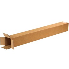 5x5x36 Tall Corrugated Boxes Tall 5l X 5w X 36h Pack Of 25  Packaging ...