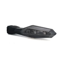 A Pair LED Turn Signal Indicator Lights For Kawasaki Smoke Lens