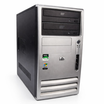 PC HP dx5150 MT | Sempron 3200+ | XP Pro | COM LPT | Industrial | Getestet |