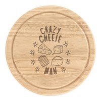 VerrüCkte KäSe Mann Stars Rund Zerkleinern KäSebrett Lustiger Witz Halloumi