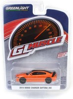 Dodge Charger Daytona 392 2018 Go Mango 1:64 Metall Modell 13360E Greenlight