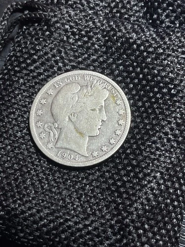 1904-P Barber Half Dollar