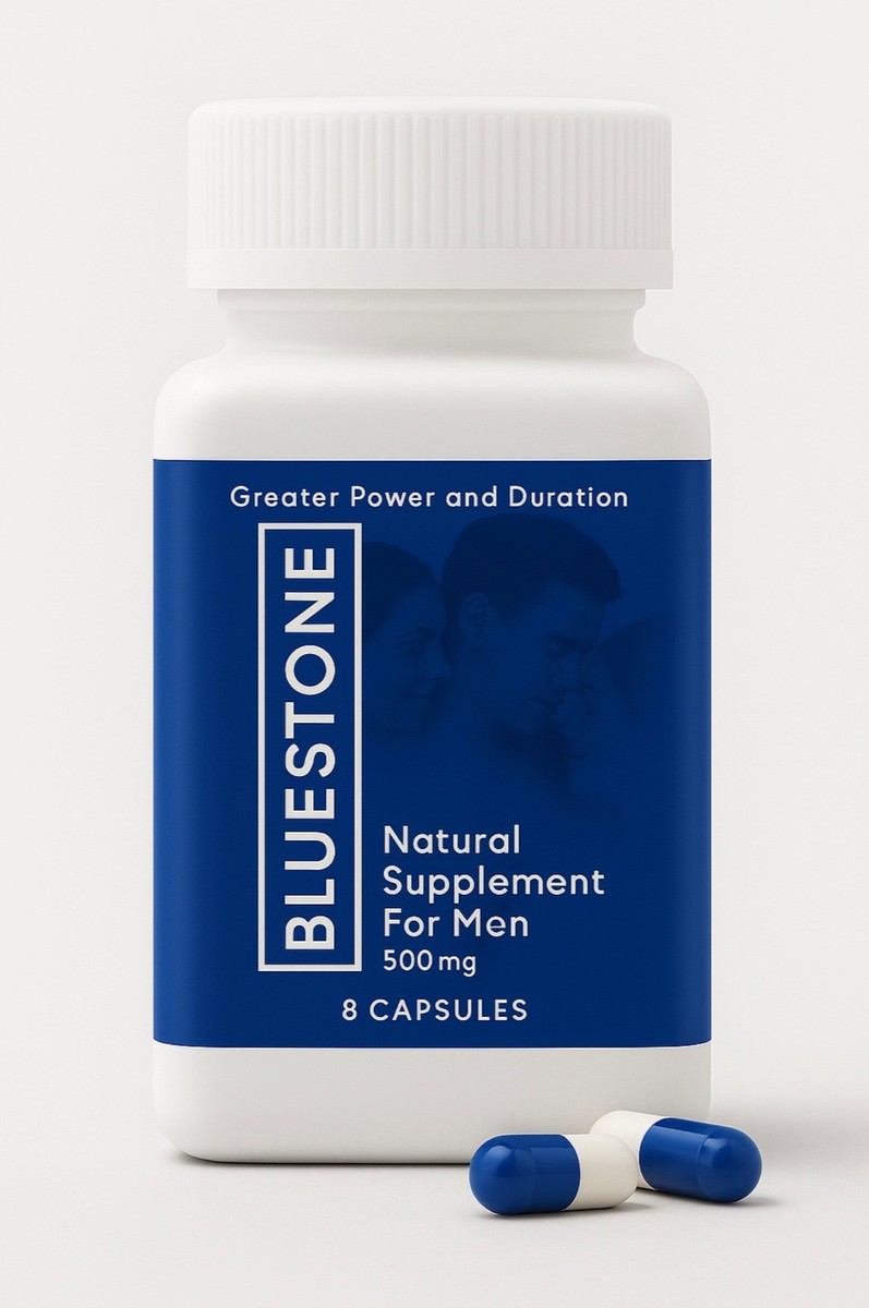 Bluestone Premium Pills for Men Vigor potencia asegurada Natural 1