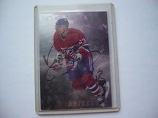 PATRICE BRISEBOIS 1998-99 BE A PLAYER  AUTOGRAPH #216 MONTREAL CANADIENS