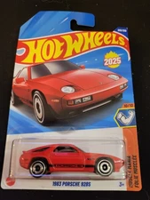 2025 Hot Wheels #250 Muscle Mania 10/10 1983 PORSHE 928S Red New Model Near Mint