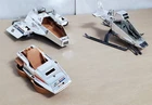 D-786 VTG. LOT OF G.I. JOE SKY PATROL VEHICLES-SKY SHARC, SKYHAWK, & SKYSTORM!