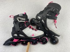 Rollerblade Macroblade 80 Inline Skates Womens size 9 Pink Gray Performance NWOT