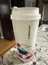 Starbucks Japan.Stainless Steel Tumbler Mt.Fuji Sakura 16oz/473ml.YOU ARE HERE