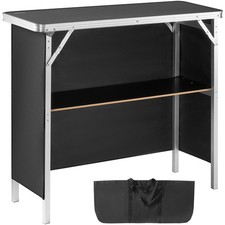 VEVOR Folding Portable Bar Table,Tradeshow Po...