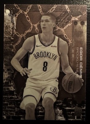 2026 Topps Chrome Cactus Jack Egor Demin Brooklyn Nets Basketball #68 Rookie