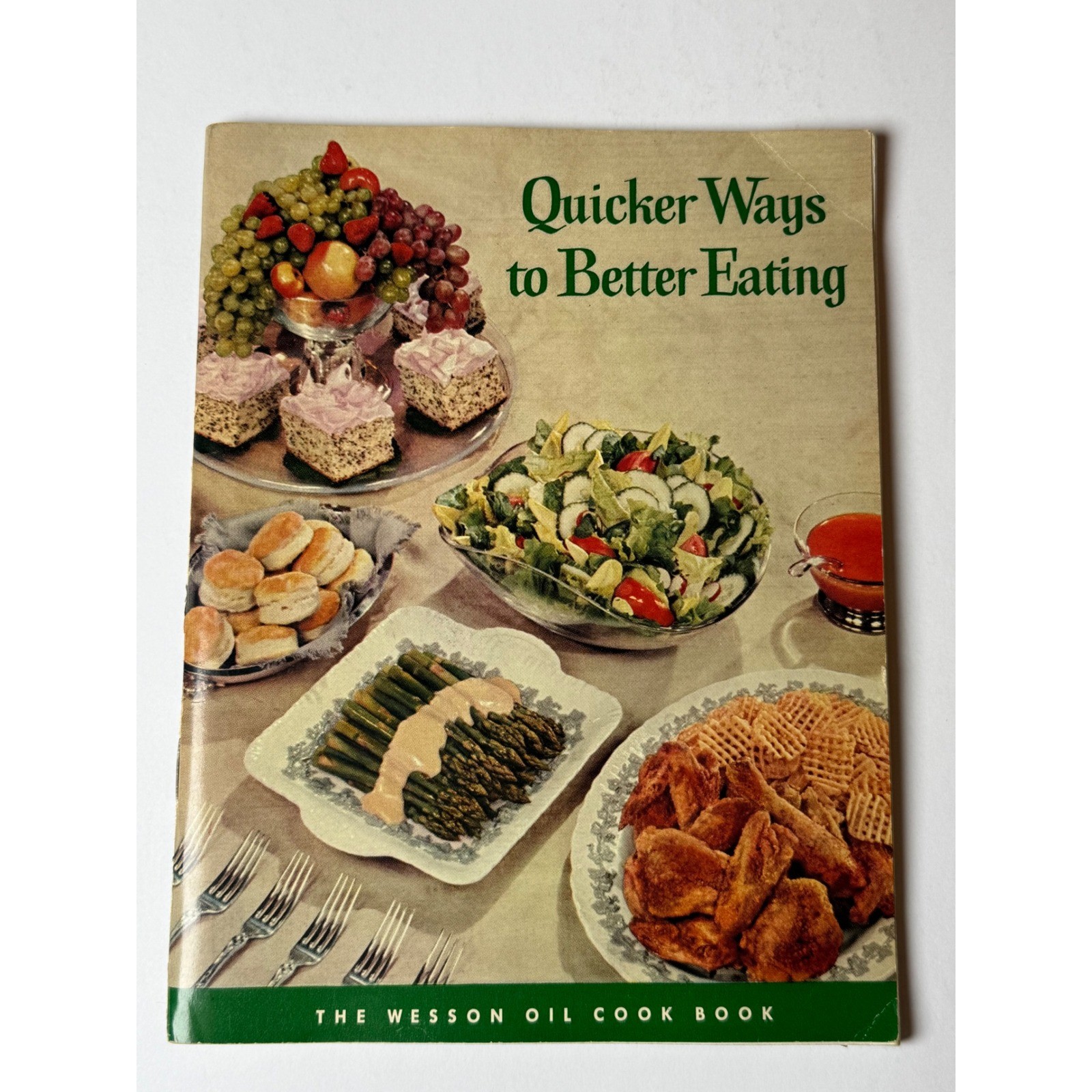 Cook Book Quicker Ways To Better Eating 1950s Retro Recipes