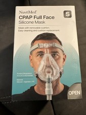 New CPAP Silicone Nasal Mask Size S Small Cushion  HeadGear NuvoMed