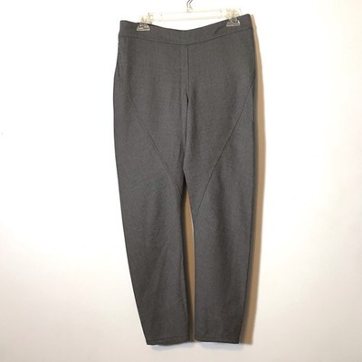 Brunello Cucinelli Charcoal Gray Wool Twist Illusion Style Slim Straight Pant 6
