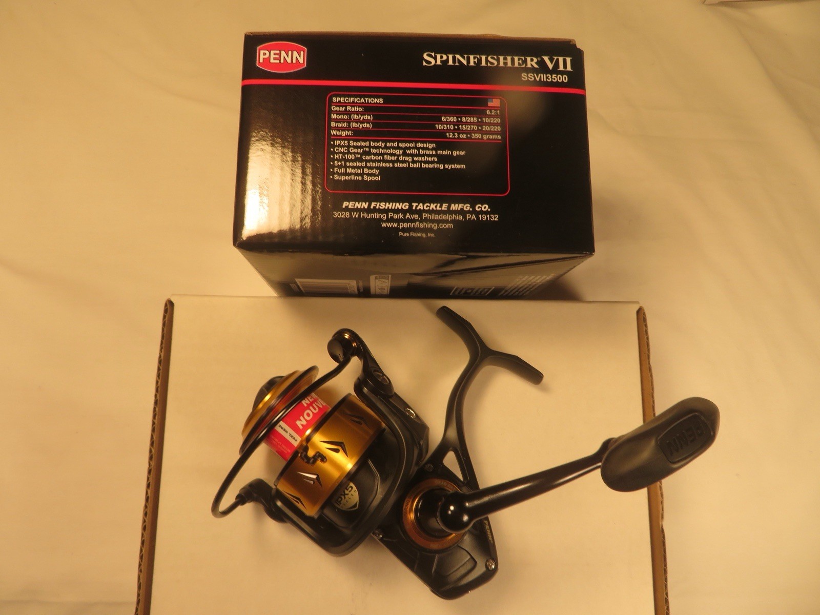 Penn Spinfisher Reel, SSVII3500, Brand New In Box! #6815