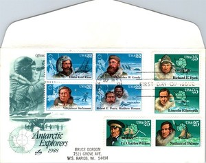 S09-5941, ANTARCTIC EXPLORERS, COMBO, ARTCRAFT FDC