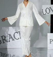 Women's Warm velvet Pajama Set Casual Sleepwear 2 Piece Button Down Lounge Sets