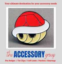 New Mario Cart Turtle Shell Super Mario Bros pin badge tie pin badge metal