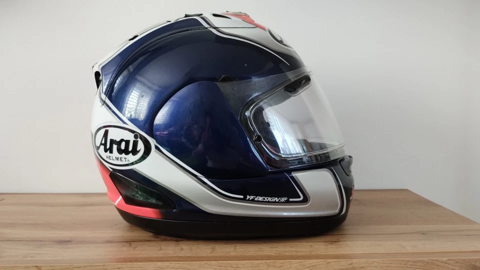 Casco Arai RX-7 GP Dani Pedros réplica WSBK MotoGP SBK Superbike motocicleta M Foto 4 de 4