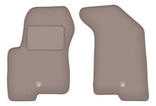 Fußmatten Automatten Vorne Velours Beige für Jeep Patriot 2006-2016