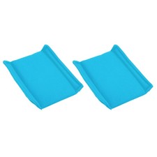 2PCS Camera Bag Divider, 5.91 x 5.12 x 0.71Inch Shockproof Protecting,Light Blue