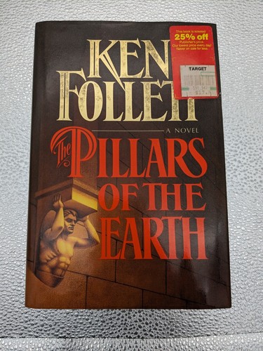 THE PILLARS OF THE EARTH by Ken Follett (1989, Hardcover) -1st-1st- Very NICE - 第 1/7 張圖片