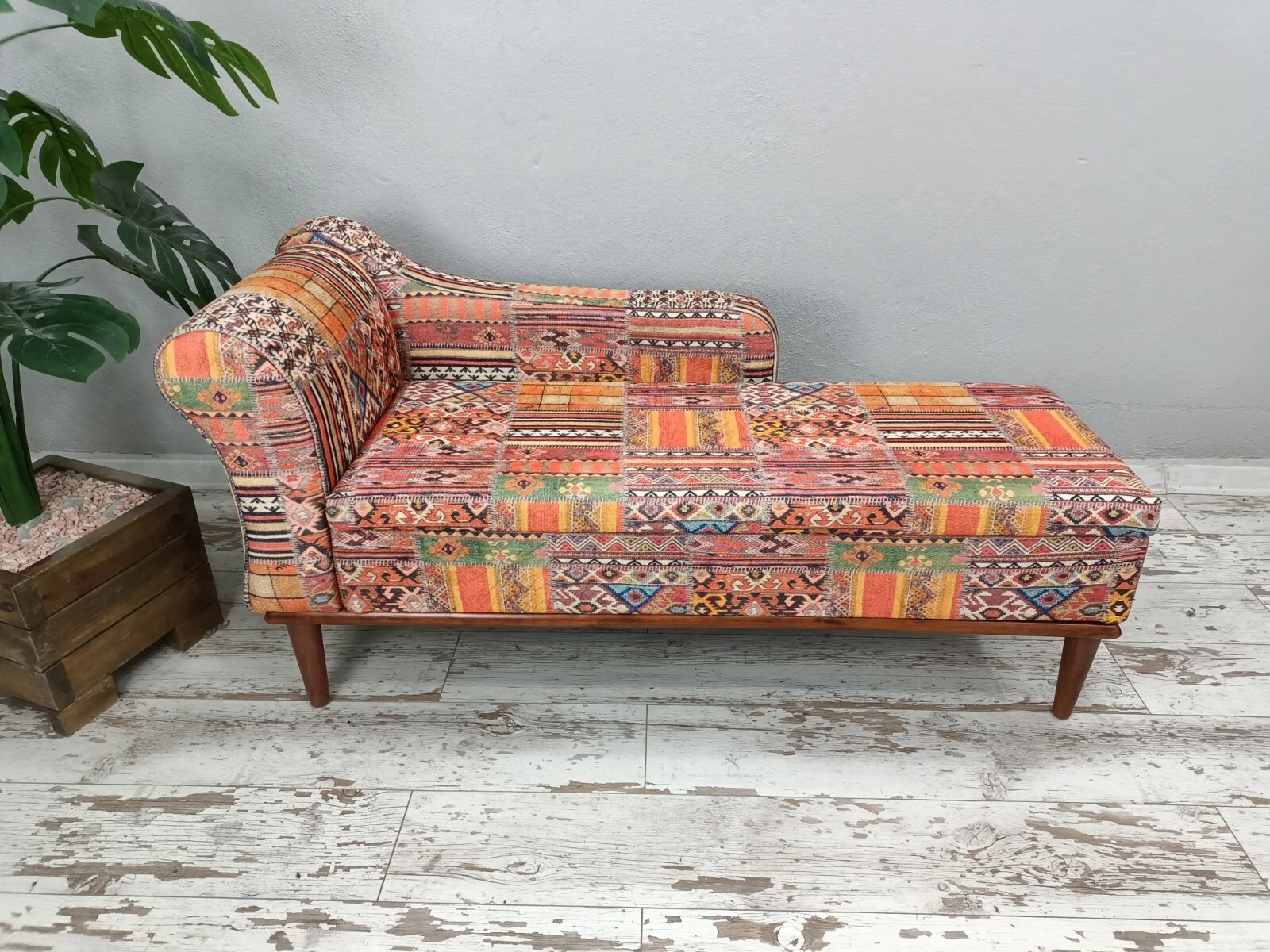 bohemian chaise lounge, sleeper sofa, bench with back, sofa with storage
Opens in a new window or ta