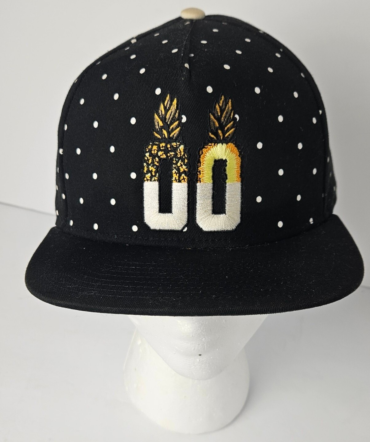 Neff Embroidered Pineapple Double Zero Snapback A… - image 1