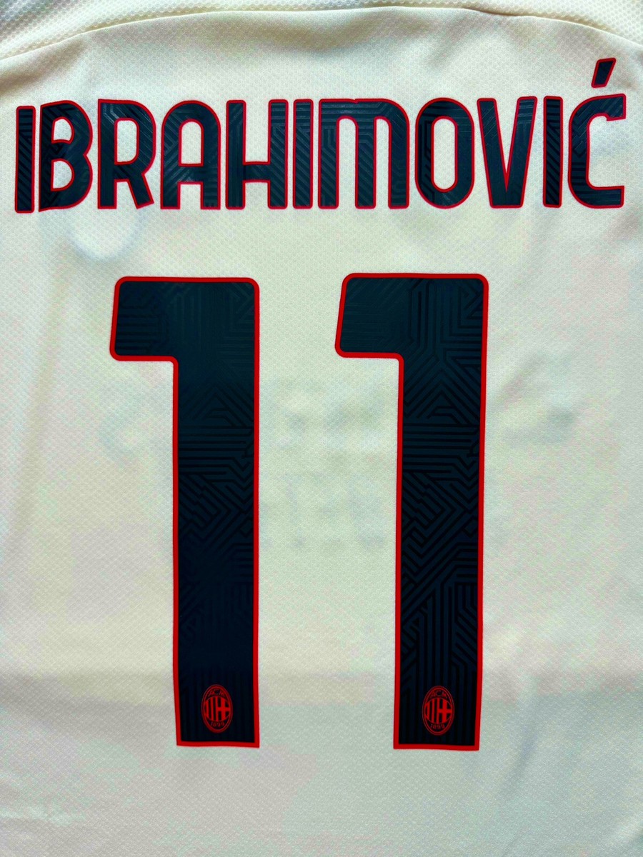 2021/22 AC Milan Away Jersey #11 IBRAHIMOVIC 2XL Puma Soccer