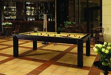 Billard PRONTO 8 ft Billardtisch Billiard Pool Poolbillard und Esstisch Schiefer