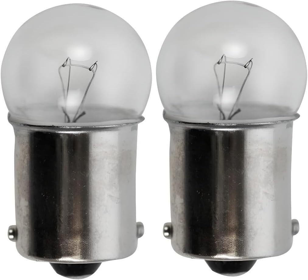2-Pack OCS Parts 509 Light Bulbs | BA15S Base | G6 Bulb Shape | 6 Watt ...
