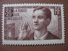 FRANCE neuf  n° 418  La radio aux aveugles