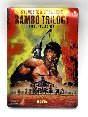 Rambo Trilogy (2008) 6-DVD in Steelbook DVD