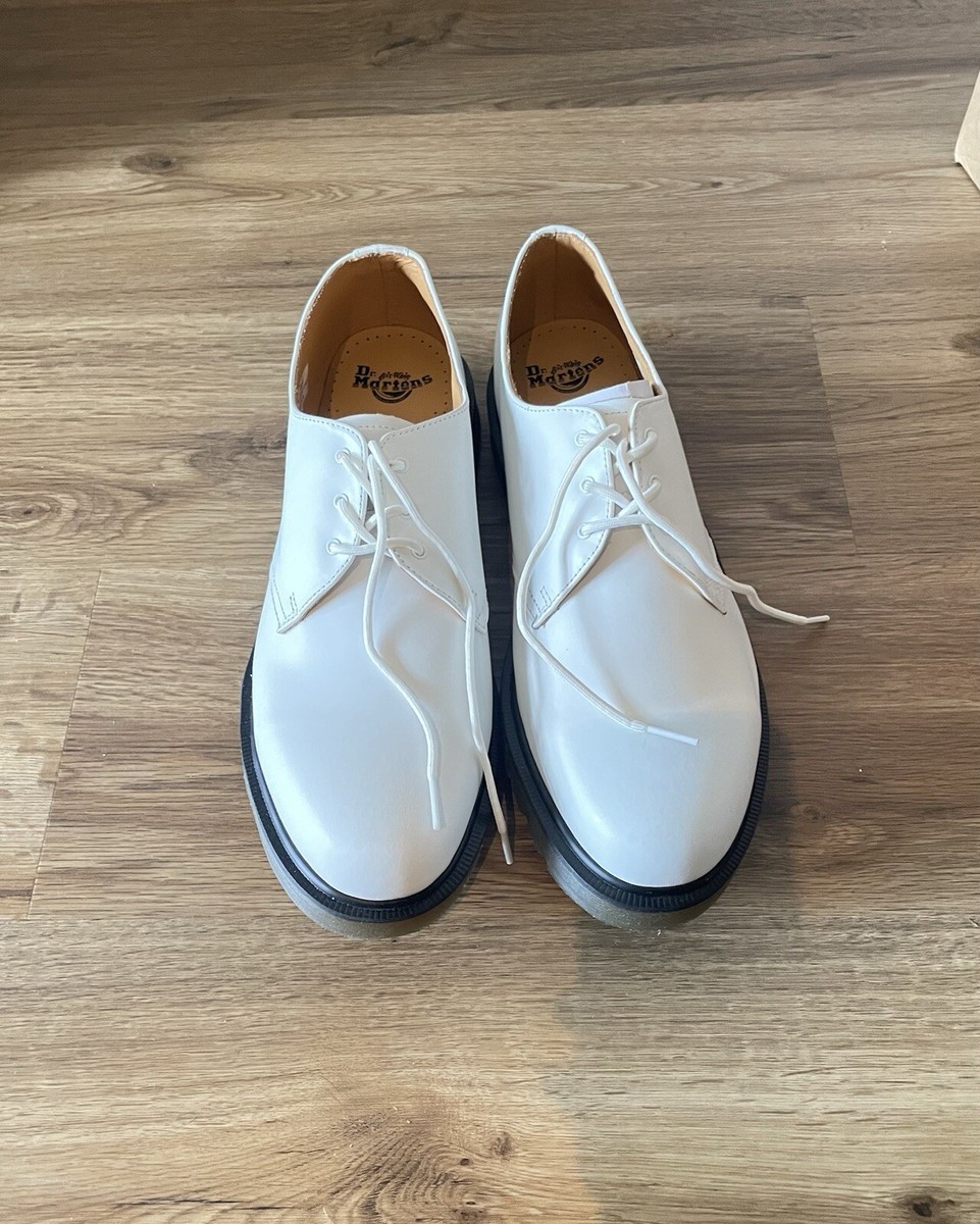 Dr Martens Nike Camberwell Dr Martens Airwair White Shoes (Brand