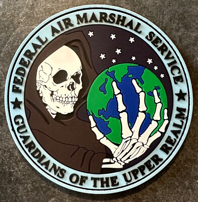 FAMS Vintage  Guardians of The Upper Realm  vinyl +hook patch - Very Rare