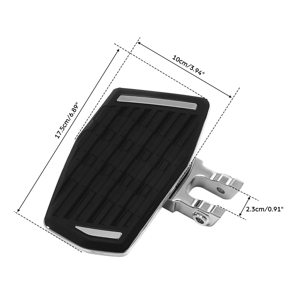 Driver & Passenger Footboard Floorboard Fit For BMW R18 ...