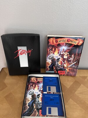 Vintage Macintosh Game Battle Chess System Mac System 6.02 And