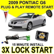 Js Alarms Plug & Play Remote Start Self Install For 2009 Pontiac G6 Starter GM2