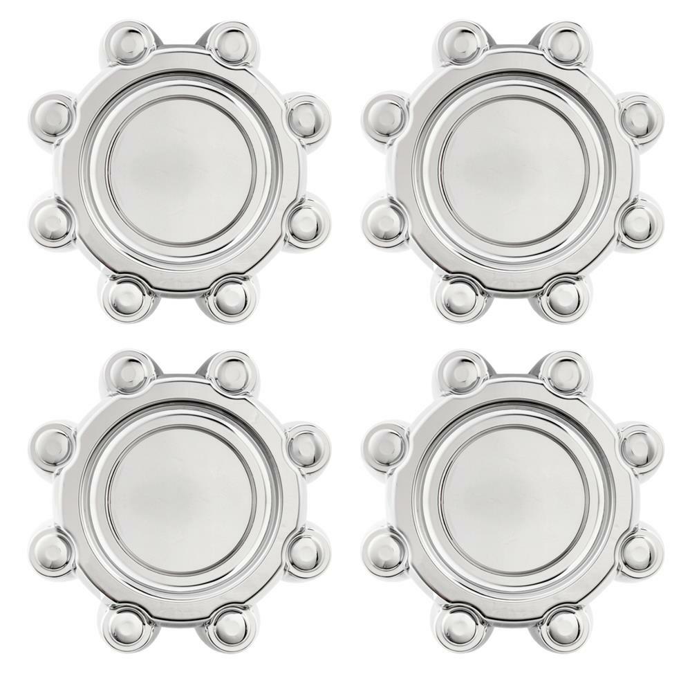 4Pcs 8 Lug Wheel Center Hub Caps Rim Dust Covers For Ford F250 F350