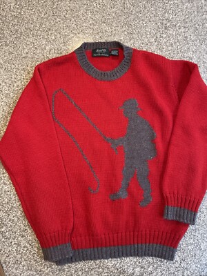 Rare Vintage Marshall Field Wool Sweater Fisherman